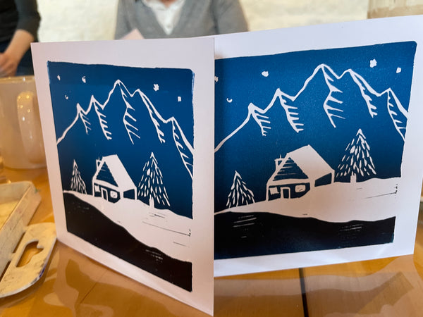Christmas Card Printing Workshop (Hopeman) Sunday 30th November 2025