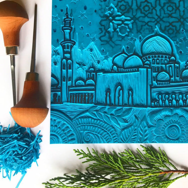 Sheikh Zayed Mosque Print 21 x 29cm