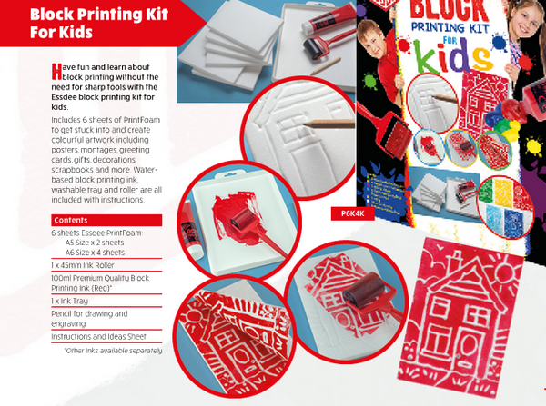 Essdee Kids Blockprinting Kit